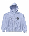 Royal Tracksuits Heather Gray Zip Up