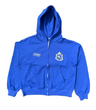 Royal Tracksuits Royal Blue ZipUp