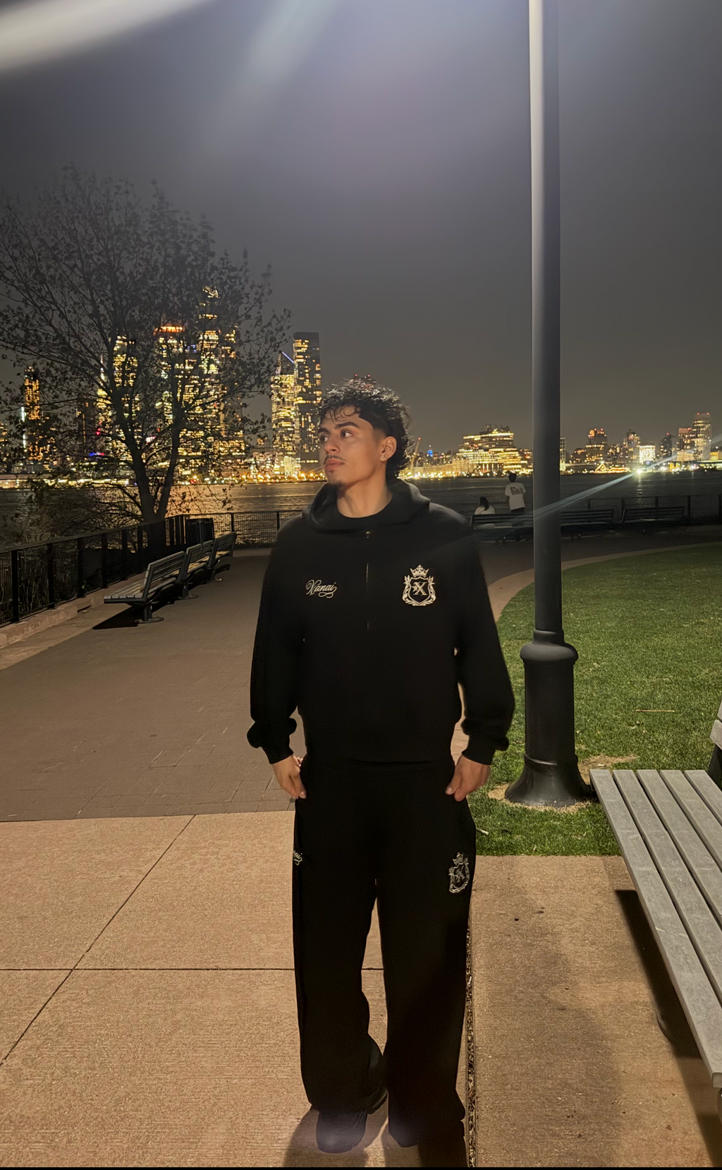 Royal Tracksuits Black Zip Up