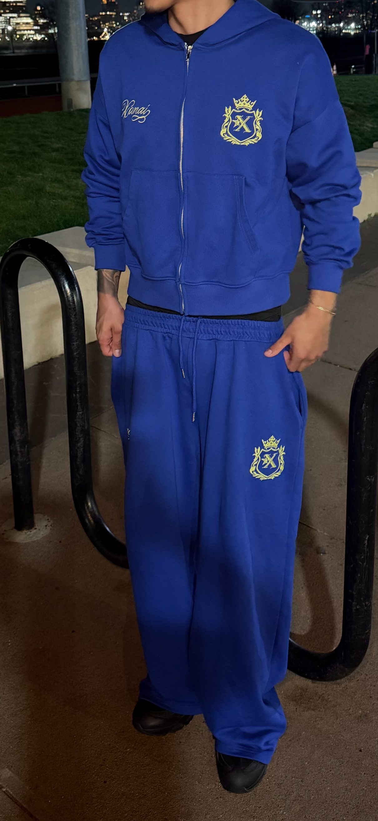 Royal Tracksuit Royal Blue Sweatpants